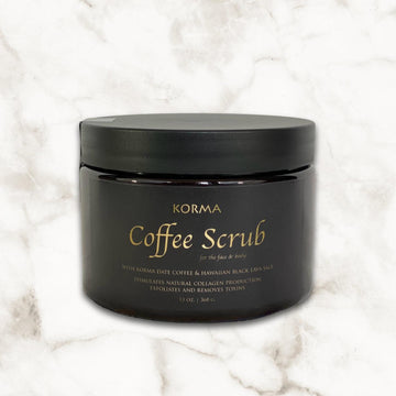 Face & Body Coffee Scrub - KORMA Date Cofee